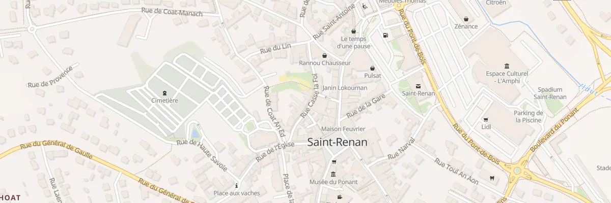 Plan du 10 Rue Casse la Foi à Saint-Renan