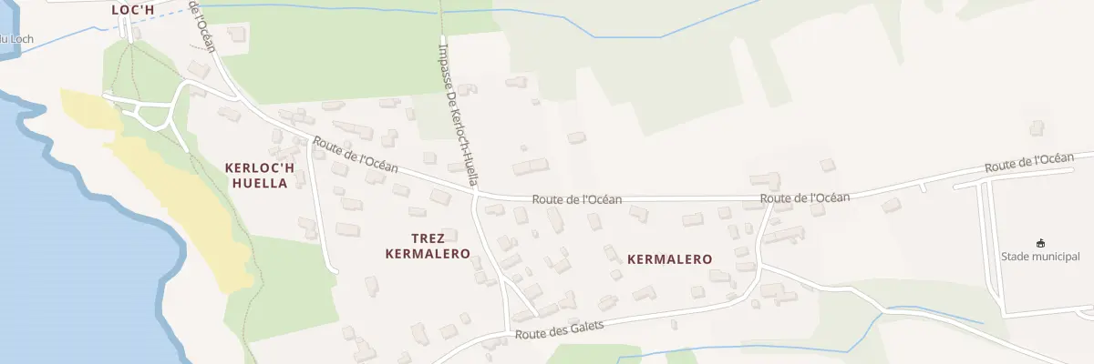 Plan du 104 Trez Kermalero à Primelin