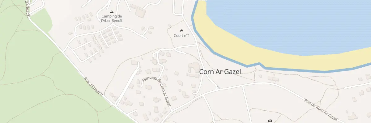 Plan du 81 Rue de Korn Ar Gazel à Saint-Pabu