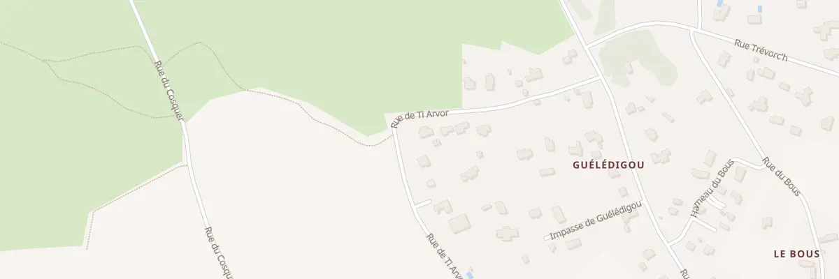 Plan du 24 Rue de Ti Arvor à Saint-Pabu