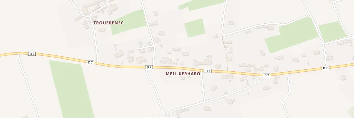 Plan du 450 Moulin de Kerharo à Cléden-Cap-Sizun