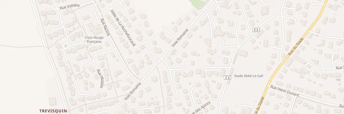 Plan du 9003 Bel Air à Saint-Renan