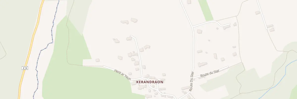 Plan du 5119 Kerandraon à Primelin