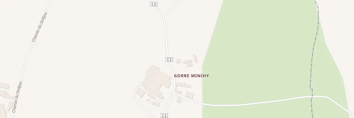 Plan du 109A Gorre Minihy à Lampaul-Ploudalmézeau