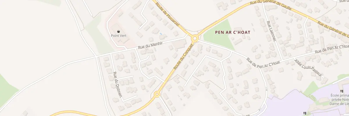Plan du 3 Rue du Conquet à Saint-Renan