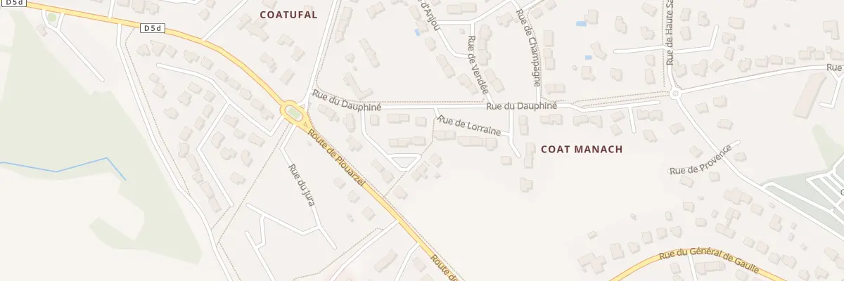 Plan du 8 Rue du Béarn à Saint-Renan