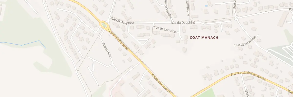 Plan du 13 Rue du Béarn à Saint-Renan
