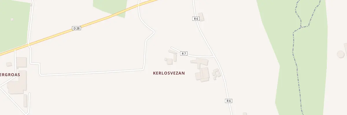 Plan du 115 Kerlosvezan à Lampaul-Ploudalmézeau