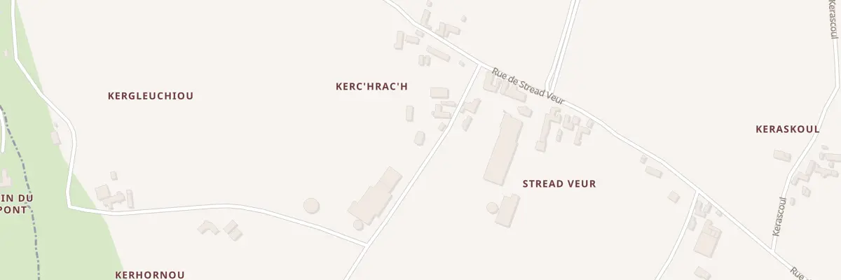 Plan du 23 Kergrac’H à Saint-Pabu