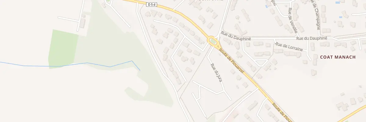 Plan du 12 Rue des Vosges à Saint-Renan