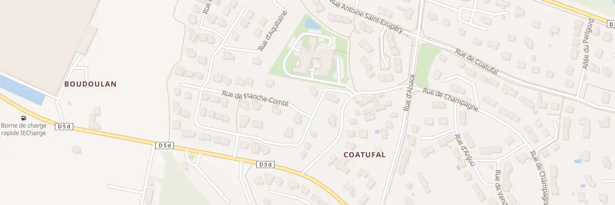 Plan du 11 Rue de Bourgogne à Saint-Renan