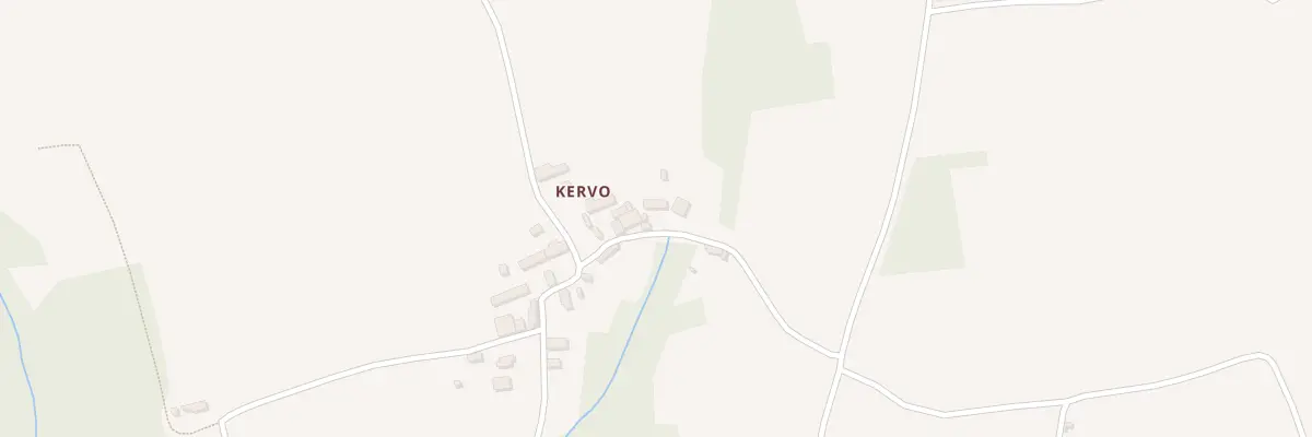 Plan du 298 Kervo à Cléden-Cap-Sizun