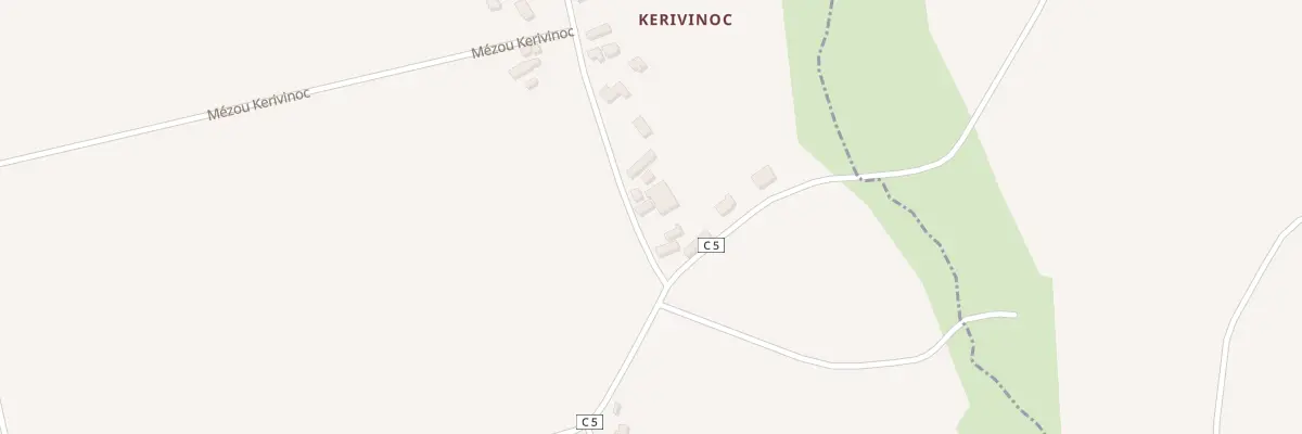 Plan du 5132 Kerrivinoc à Lampaul-Ploudalmézeau