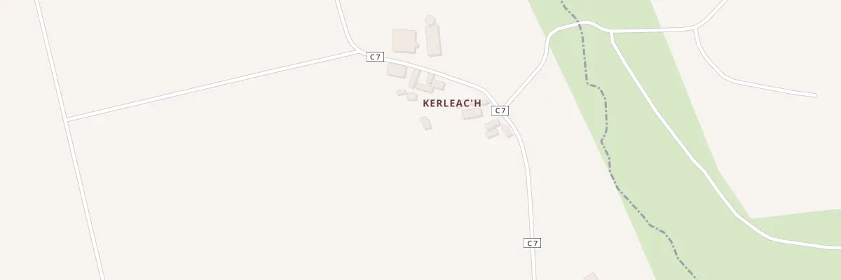 Plan du 131A Kerleac’h à Lampaul-Ploudalmézeau