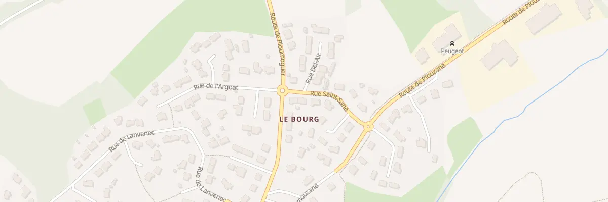 Plan du 18 Rue Saint Sane à Locmaria-Plouzané