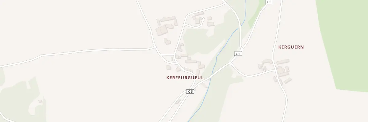 Plan du 370 Kerfeurguel à Cléden-Cap-Sizun