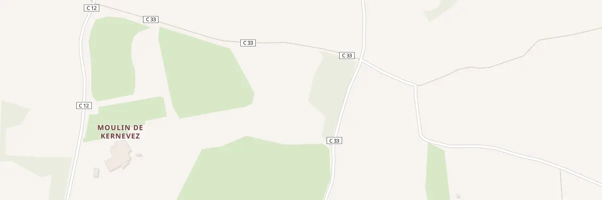 Plan du 5261 Cruguellic à Lanrivoaré