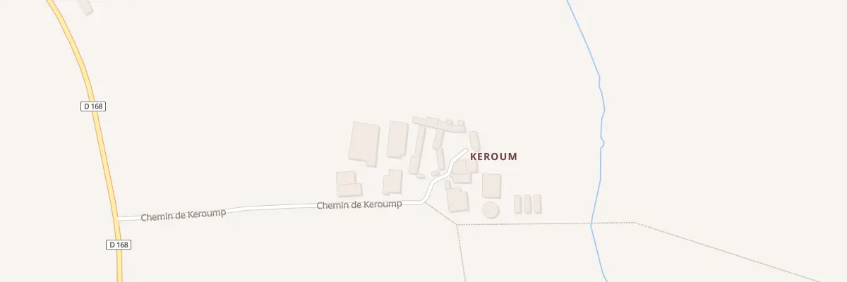 Plan du 18 Keroum à Plourin