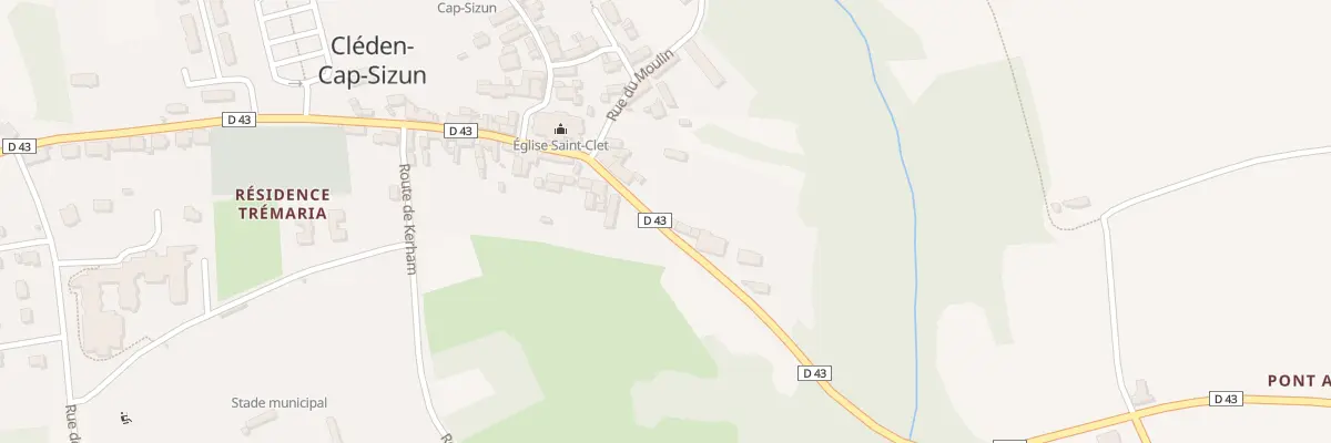 Plan du 9 Rue de Langroas à Cléden-Cap-Sizun