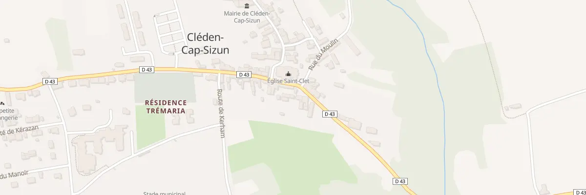 Plan du 4 Rue de Langroas à Cléden-Cap-Sizun
