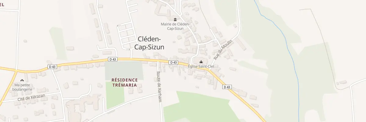 Plan du 4 Rue de la Ville d’Ys à Cléden-Cap-Sizun