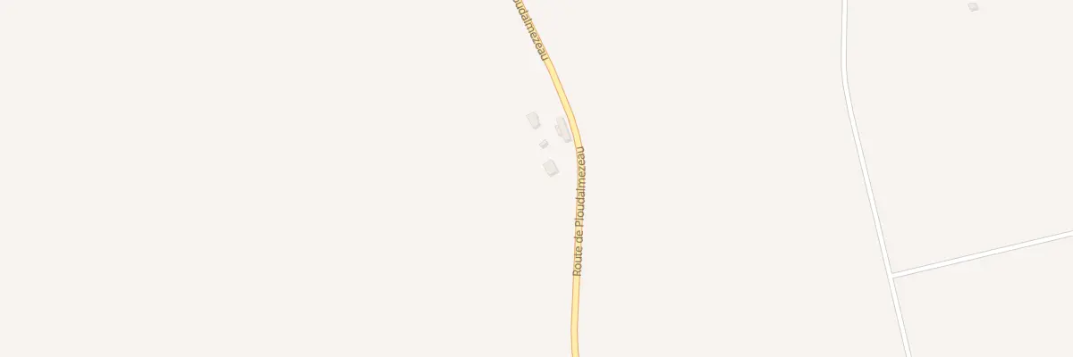 Plan du 10 Rte de Ploudalmézeau à Lampaul-Ploudalmézeau