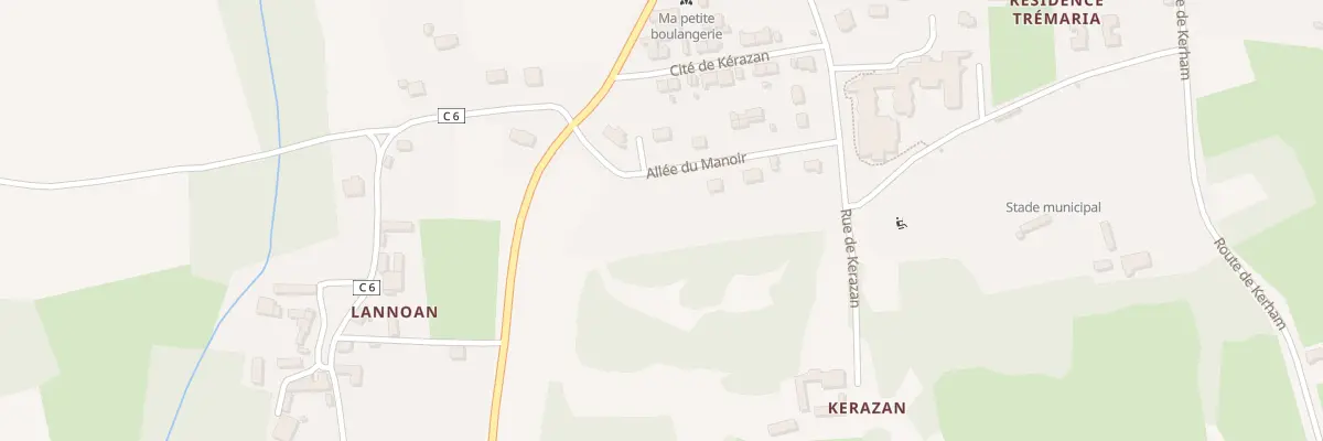 Plan du 5208 All du Manoir à Cléden-Cap-Sizun