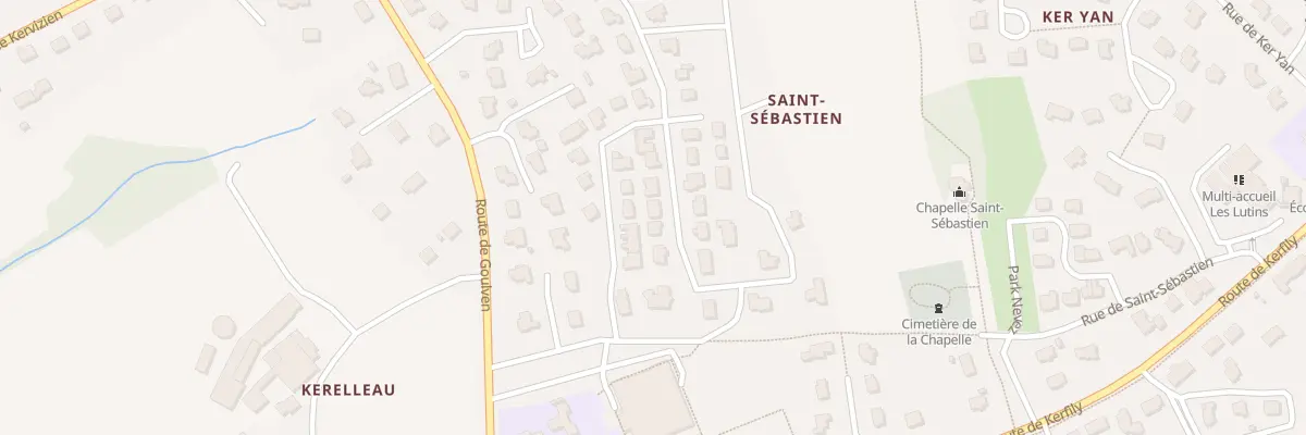 Plan du 7 Rue Kristen Nogues à Locmaria-Plouzané
