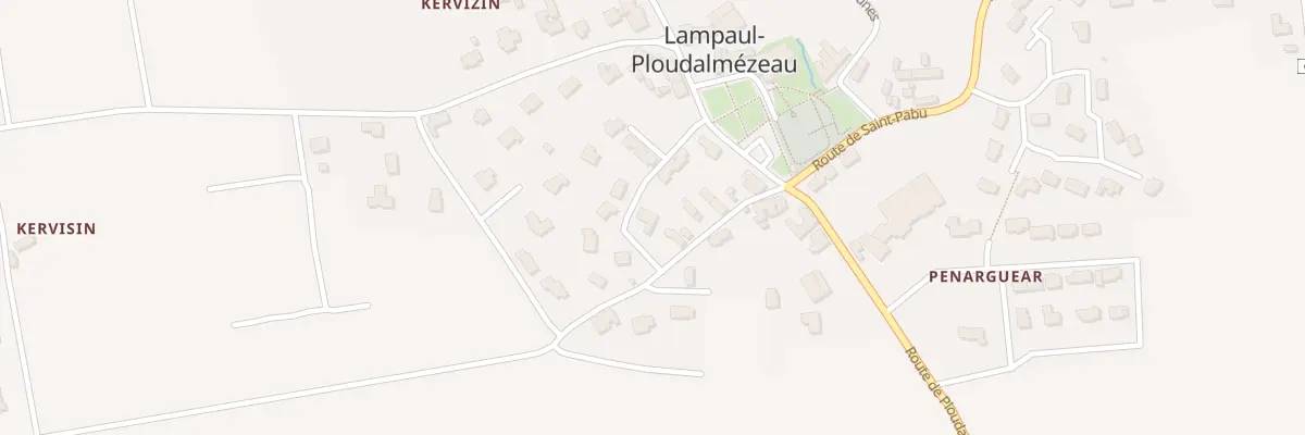 Plan du 1 Lot Les Jardins du Bourg à Lampaul-Ploudalmézeau