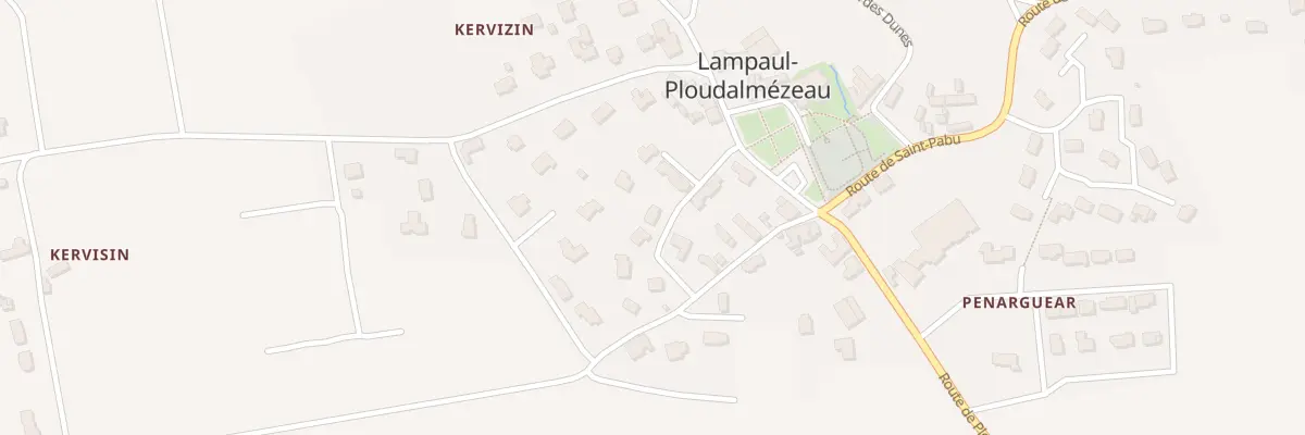 Plan du 5 Lot Les Jardins du Bourg à Lampaul-Ploudalmézeau