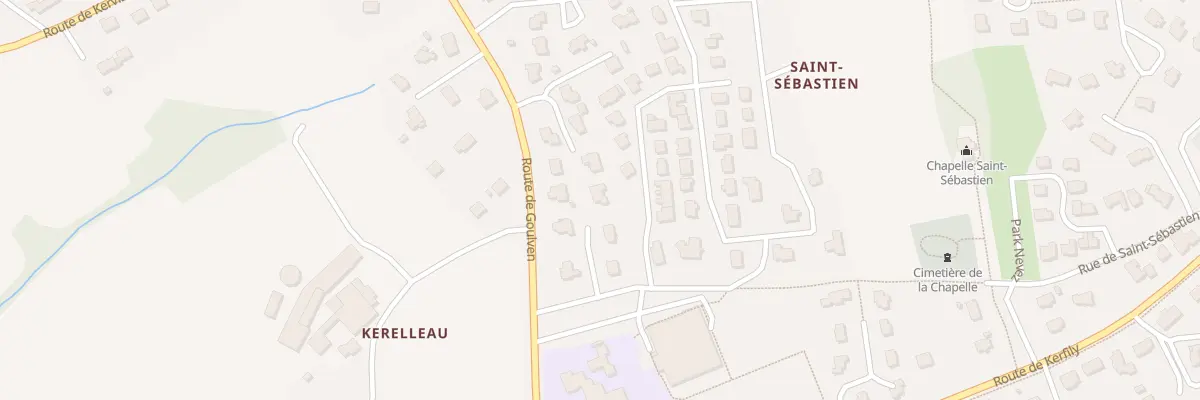 Plan du 5 Cité Kerelleau à Locmaria-Plouzané