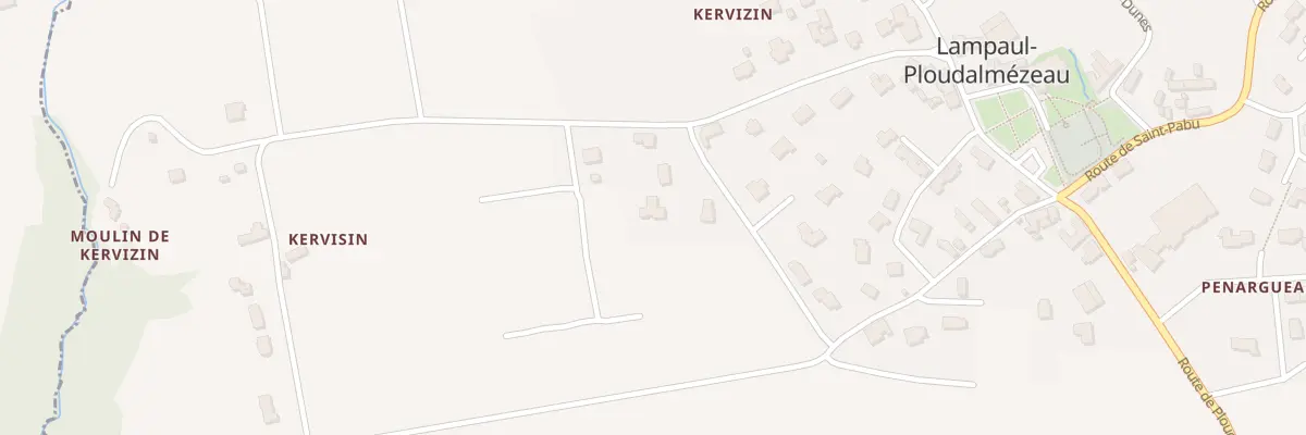 Plan du 5134 Rue de Ker André à Lampaul-Ploudalmézeau