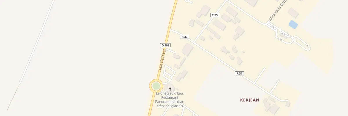 Plan du 5197 Saint Roch à Ploudalmézeau