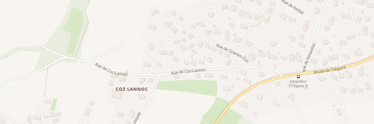 Plan du 19 Rue de Coz-Lannoc à Locmaria-Plouzané