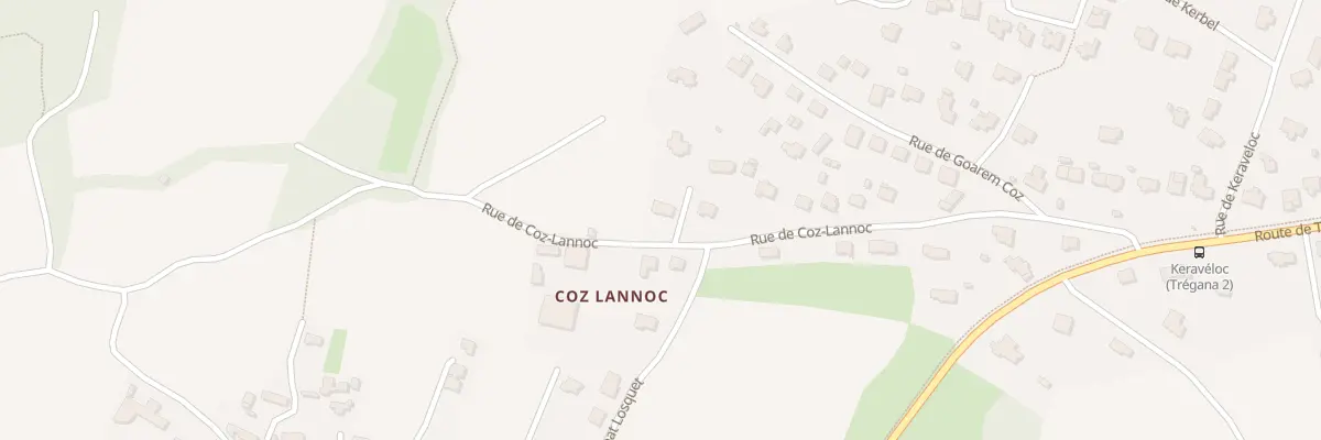Plan du 31 Rue de Coz-Lannoc à Locmaria-Plouzané