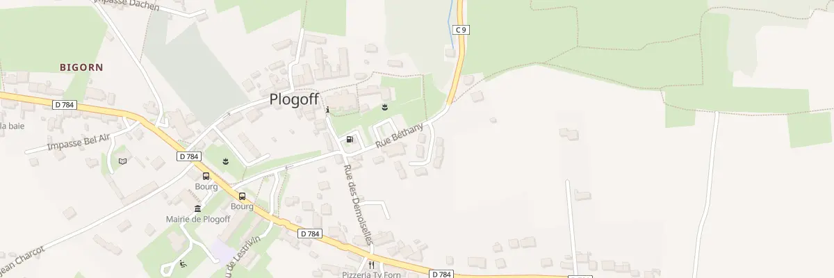 Plan du 8A Rue Bethany à Plogoff