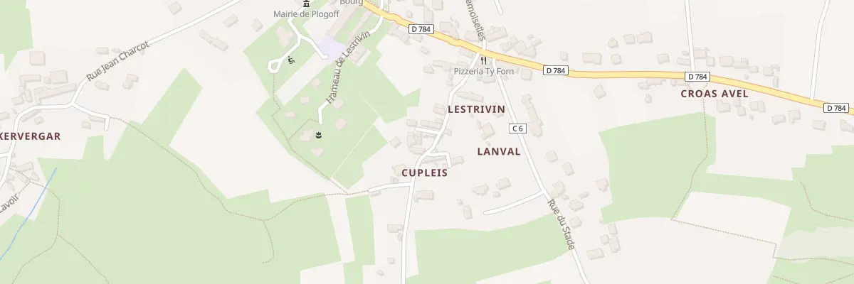 Plan du 331 Lestrivin à Plogoff