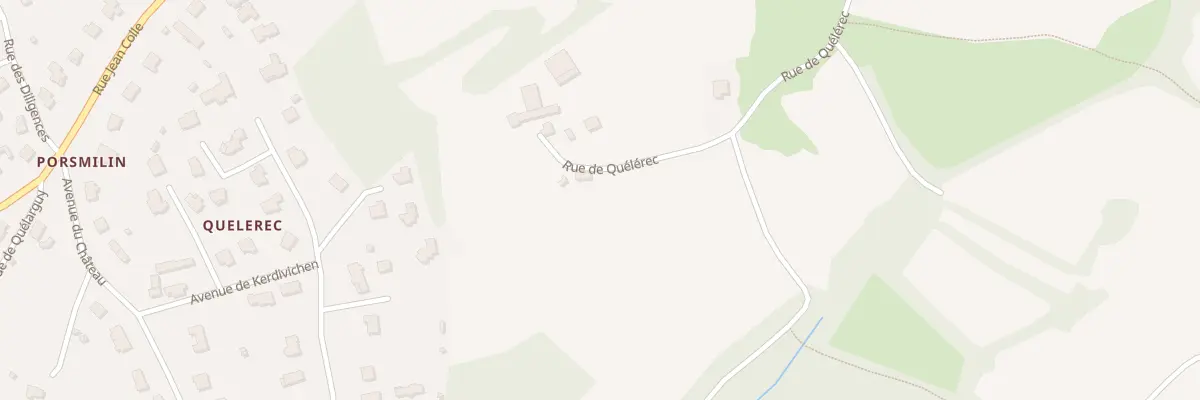 Plan du 277 Rue de Quélérec à Locmaria-Plouzané
