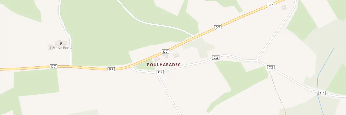 Plan du 74A Kerhermen à Cléden-Cap-Sizun