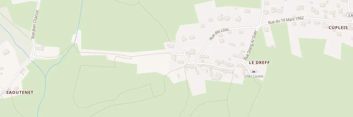 Plan du 346 Le Dreff à Plogoff