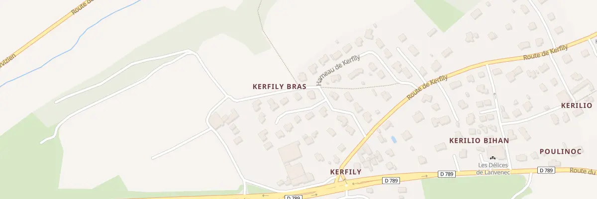 Plan du 25 Ham de Kerfily à Locmaria-Plouzané