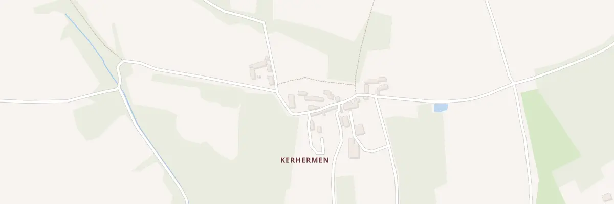 Plan du 231 Kerhermen à Cléden-Cap-Sizun