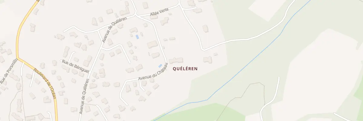 Plan du 18 Chateau de Queléren à Locmaria-Plouzané