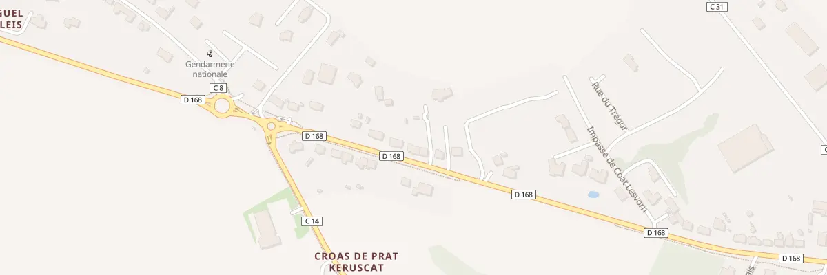 Plan du 41 Av de Portsall à Ploudalmézeau