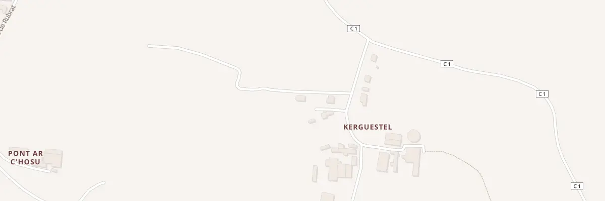 Plan du 5014 Kerguestel à Plourin