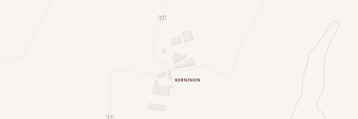 Plan du 57 Kerninon à Brélès