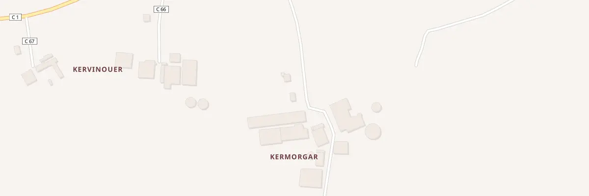 Plan du 300 Kermorgar à Ploumoguer