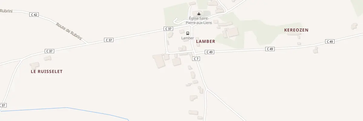 Plan du 120 Lambert à Ploumoguer