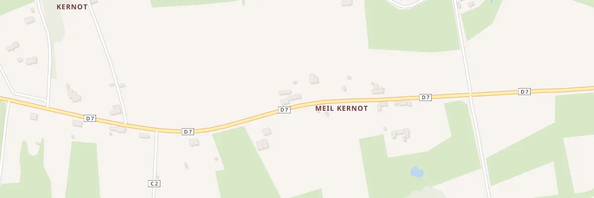 Plan du 80 Kernot à Cléden-Cap-Sizun
