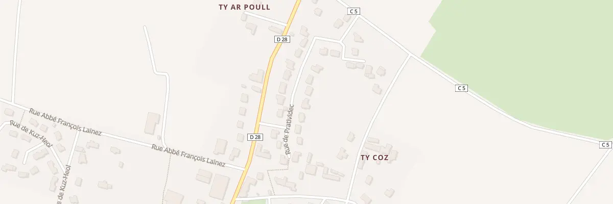 Plan du 18A Rue de Pratividec à Plourin